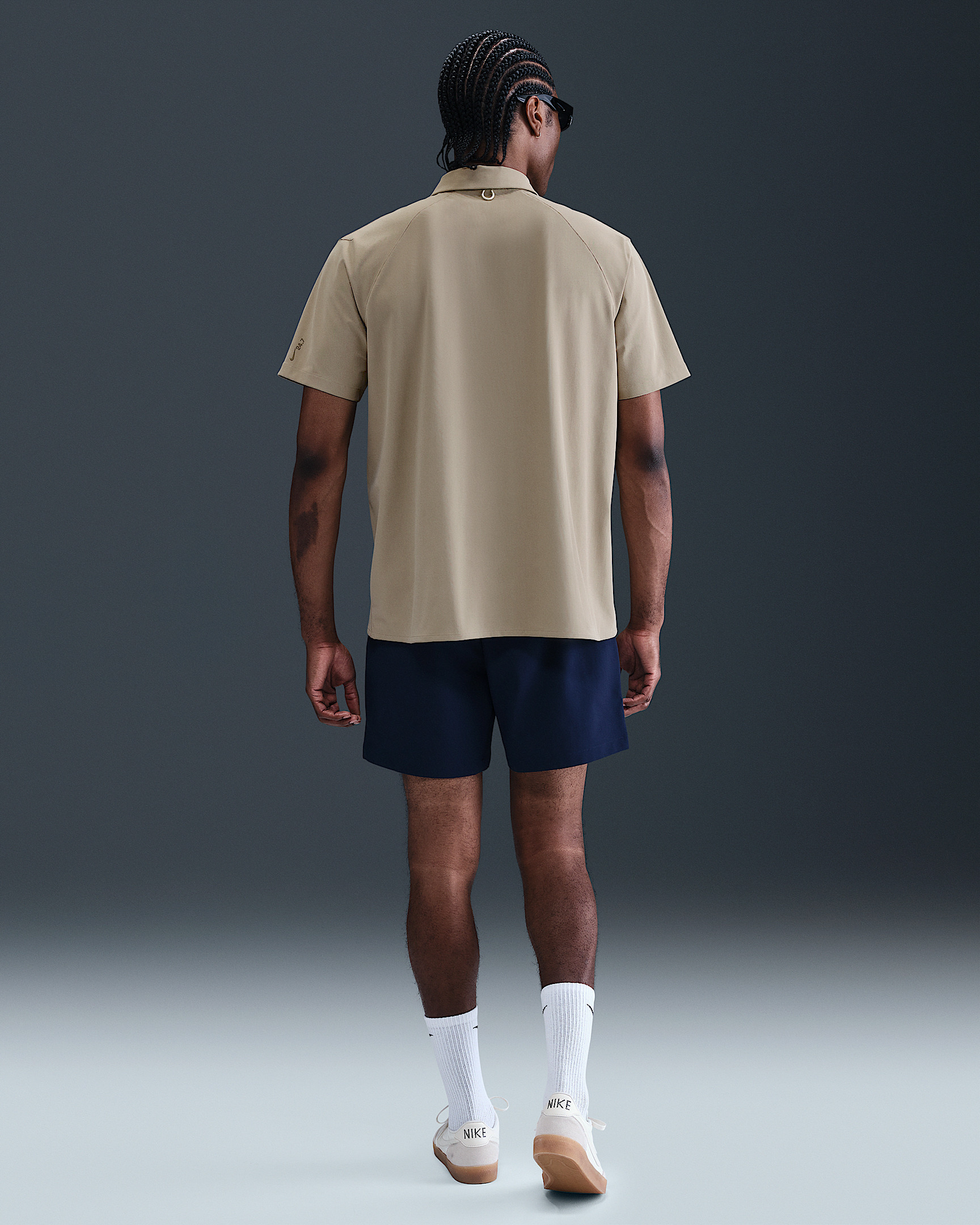 Nike 24.7 PerfectStretch Men's Dri-FIT Short-Sleeve Snap-Down Top - 5
