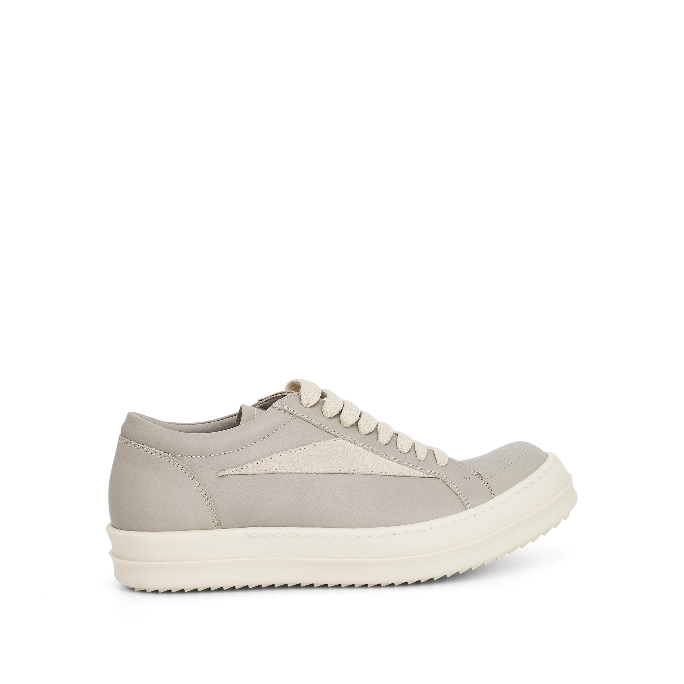 Women Vintage Leather Sneaker in Pearl/Milk - 1