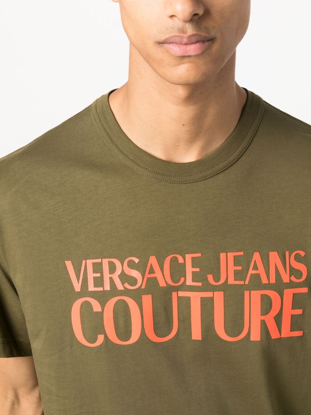 logo-print cotton T-shirt - 5