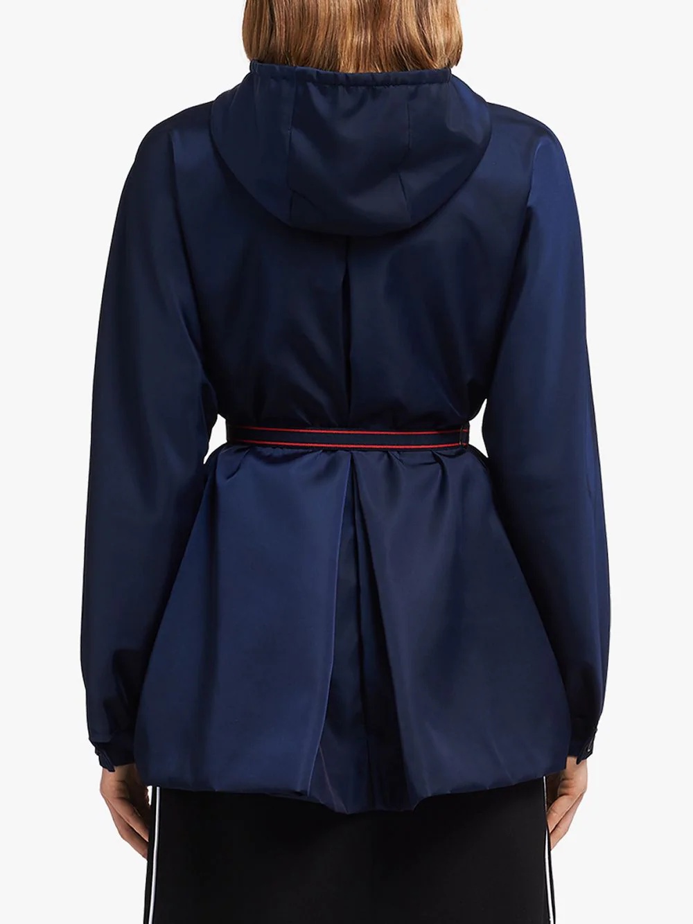 nylon gabardine raincoat - 4