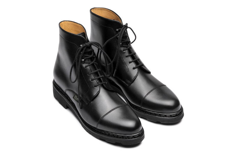 Clamart Black Silk - Rubber Sole 2