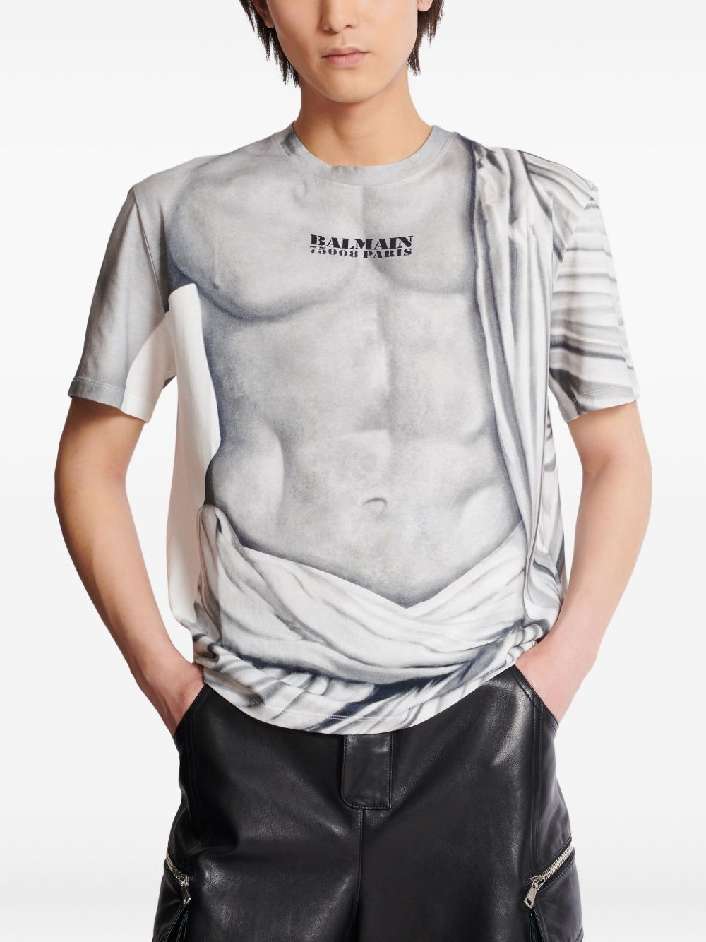 cotton T-shirt - 6