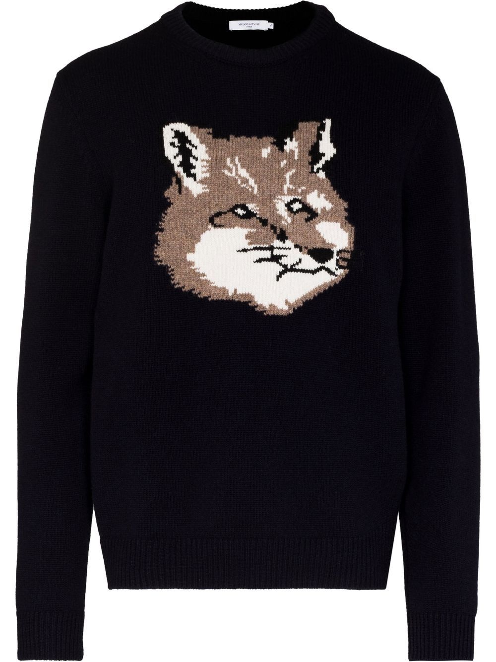 big fox head jumper - 1