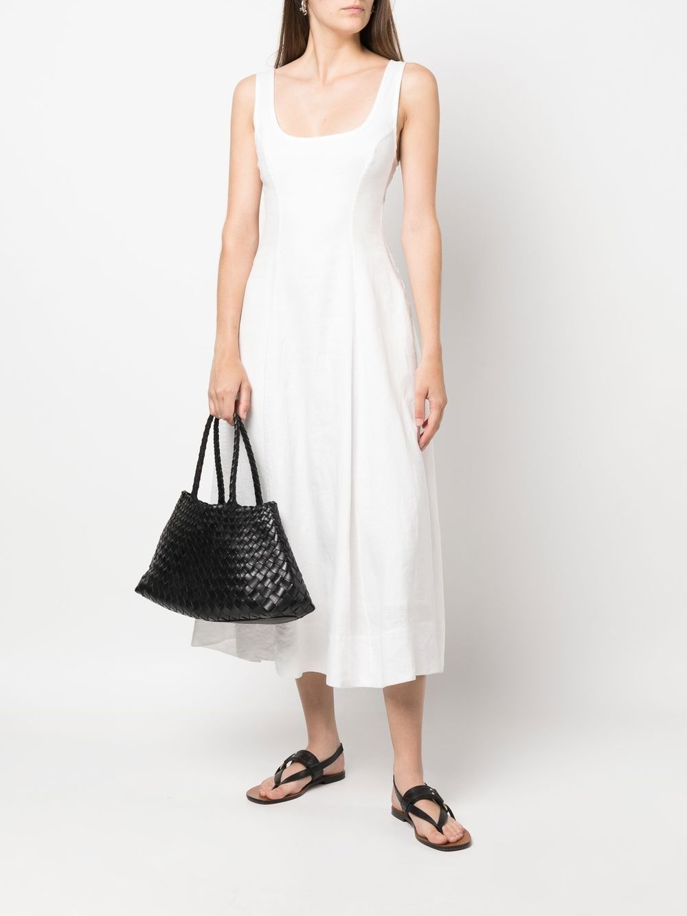 Santa Croce interwoven leather tote bag - 2