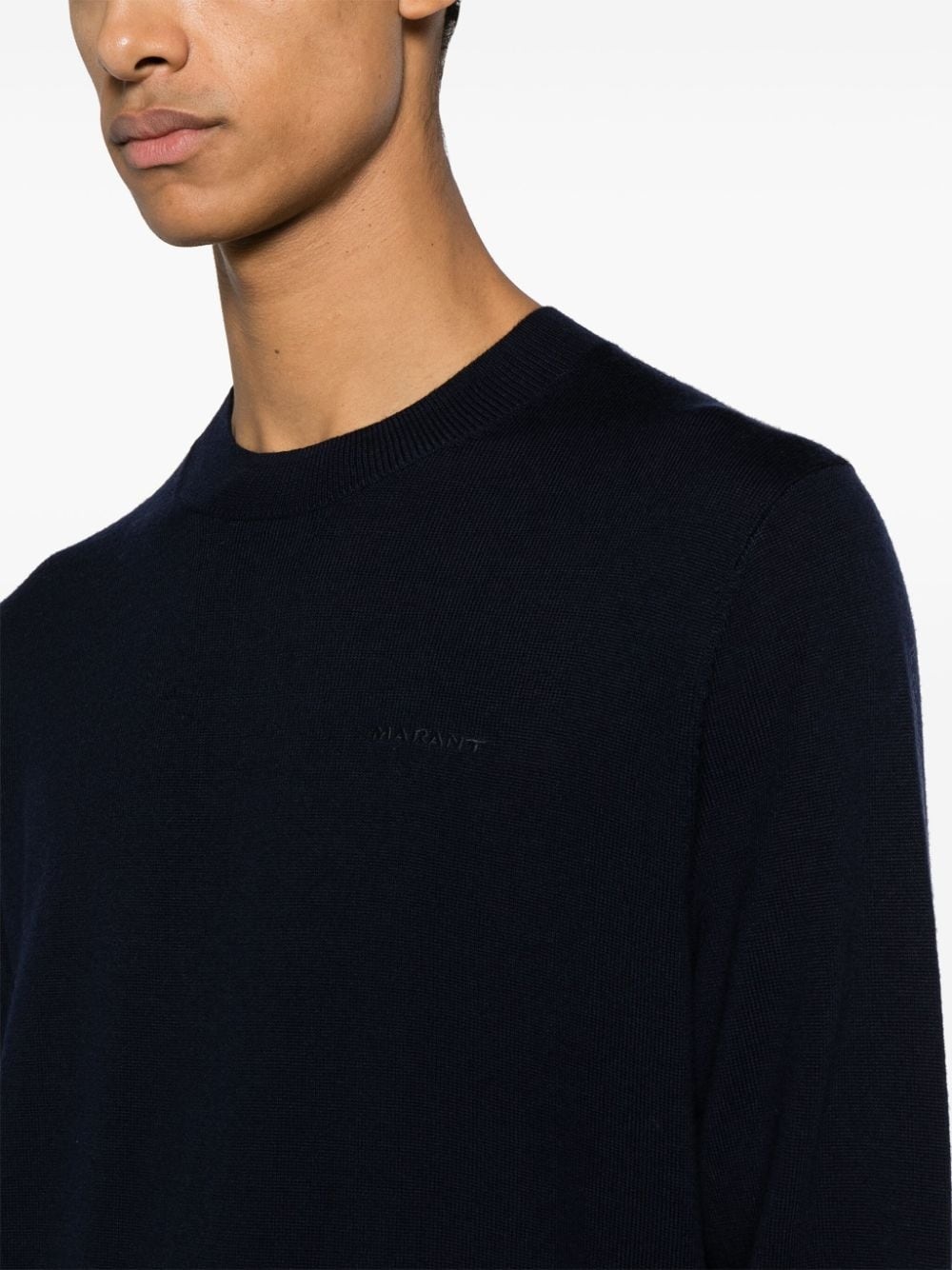 ribbed merino-wool jumper - 5