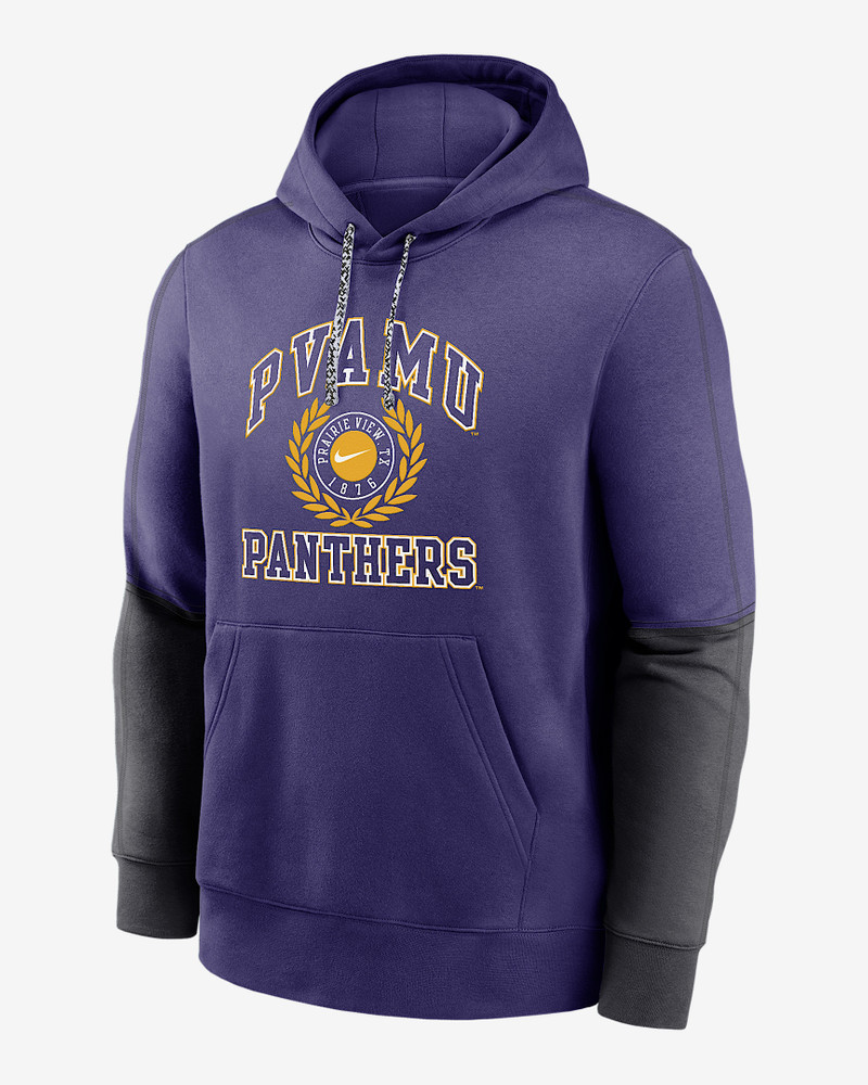 Prairie View A&M Club Team Issue Men's Nike College Pullover Hoodie 1