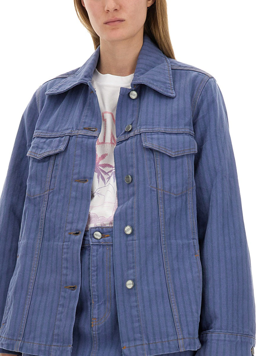 Ganni Women Denim Jacket - 4
