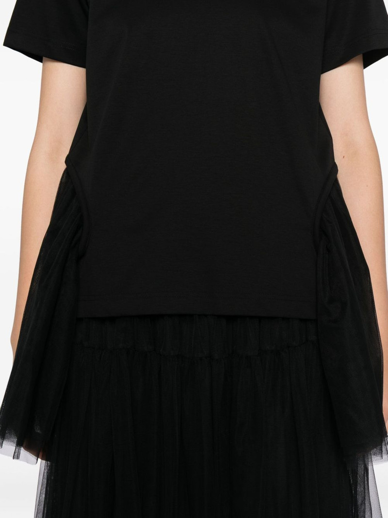 tulle-sleeved T-shirt 5