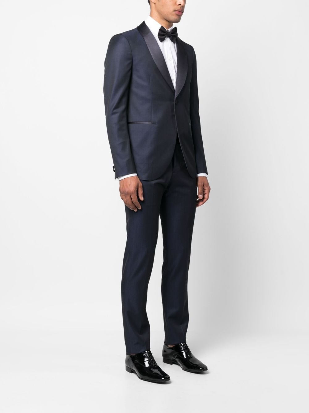 satin-lapel dinner suit - 3