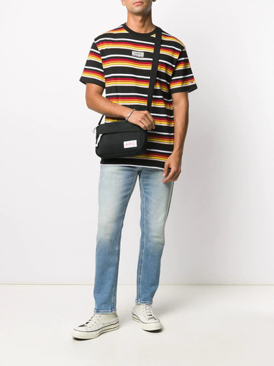 A.P.C. logo patch shoulder bag outlook