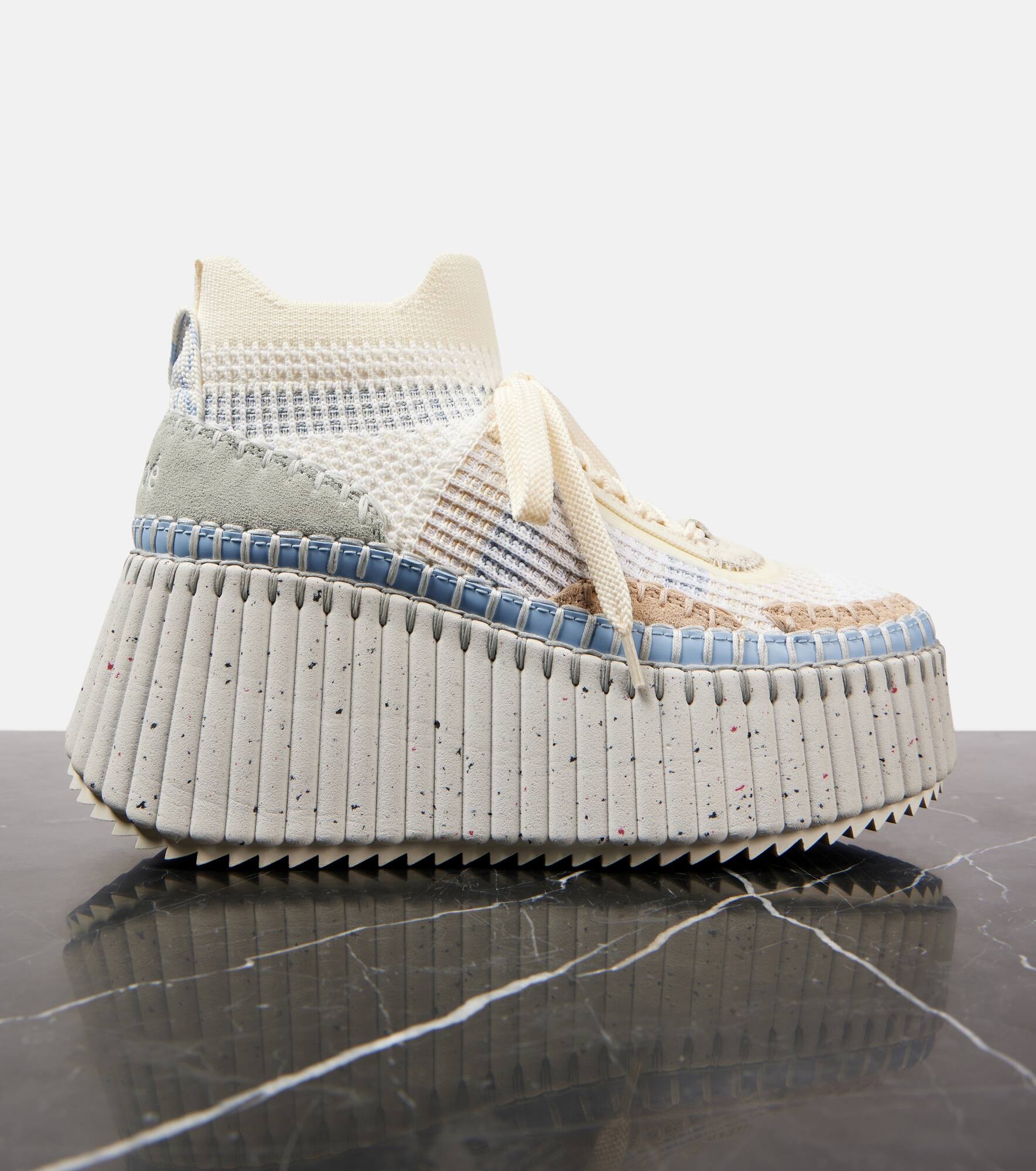 Nama platform slip-on sneakers - 5