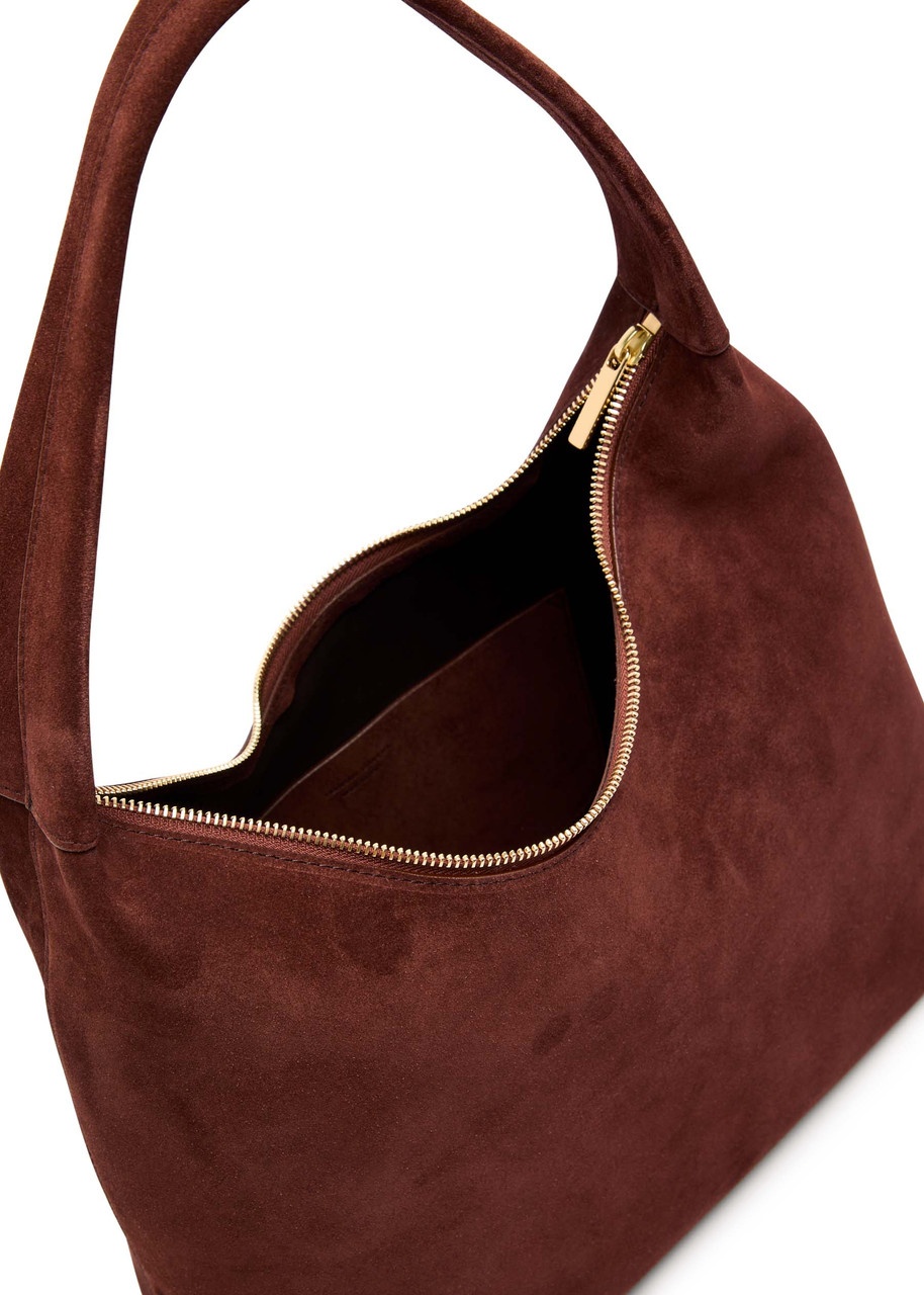 Mansur Gavriel Candy Hobo Suede Shoulder bag - 4