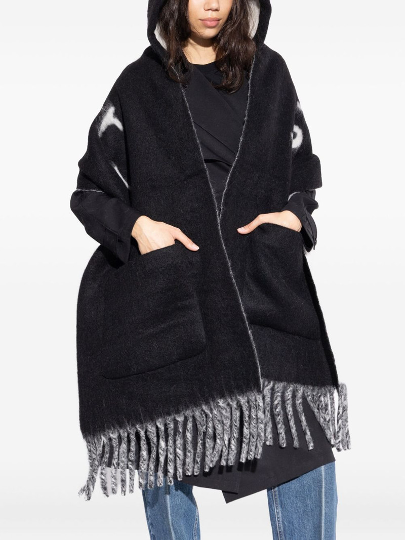 Burberry logo-lettering scarf outlook