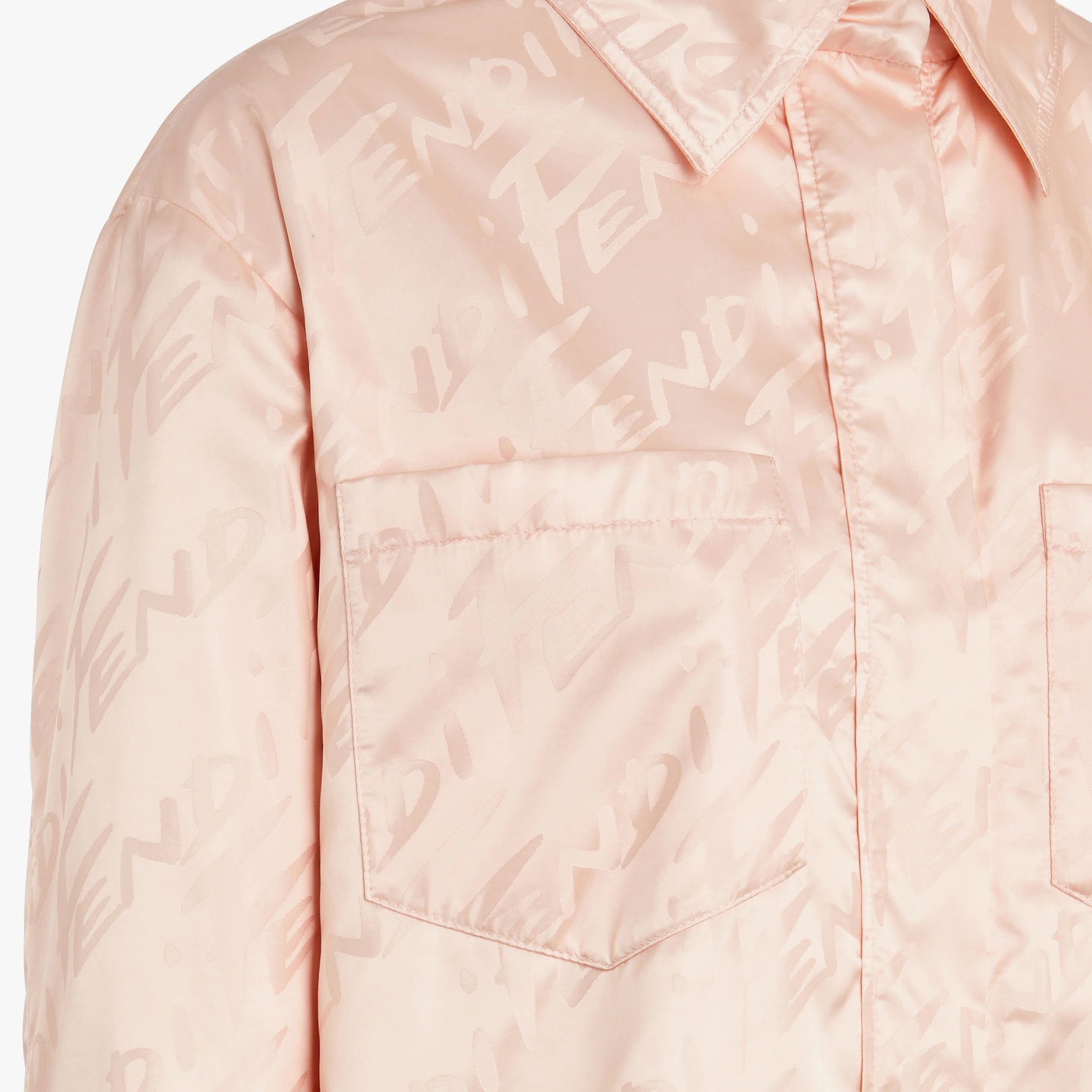 Pink nylon Go-To jacket - 3