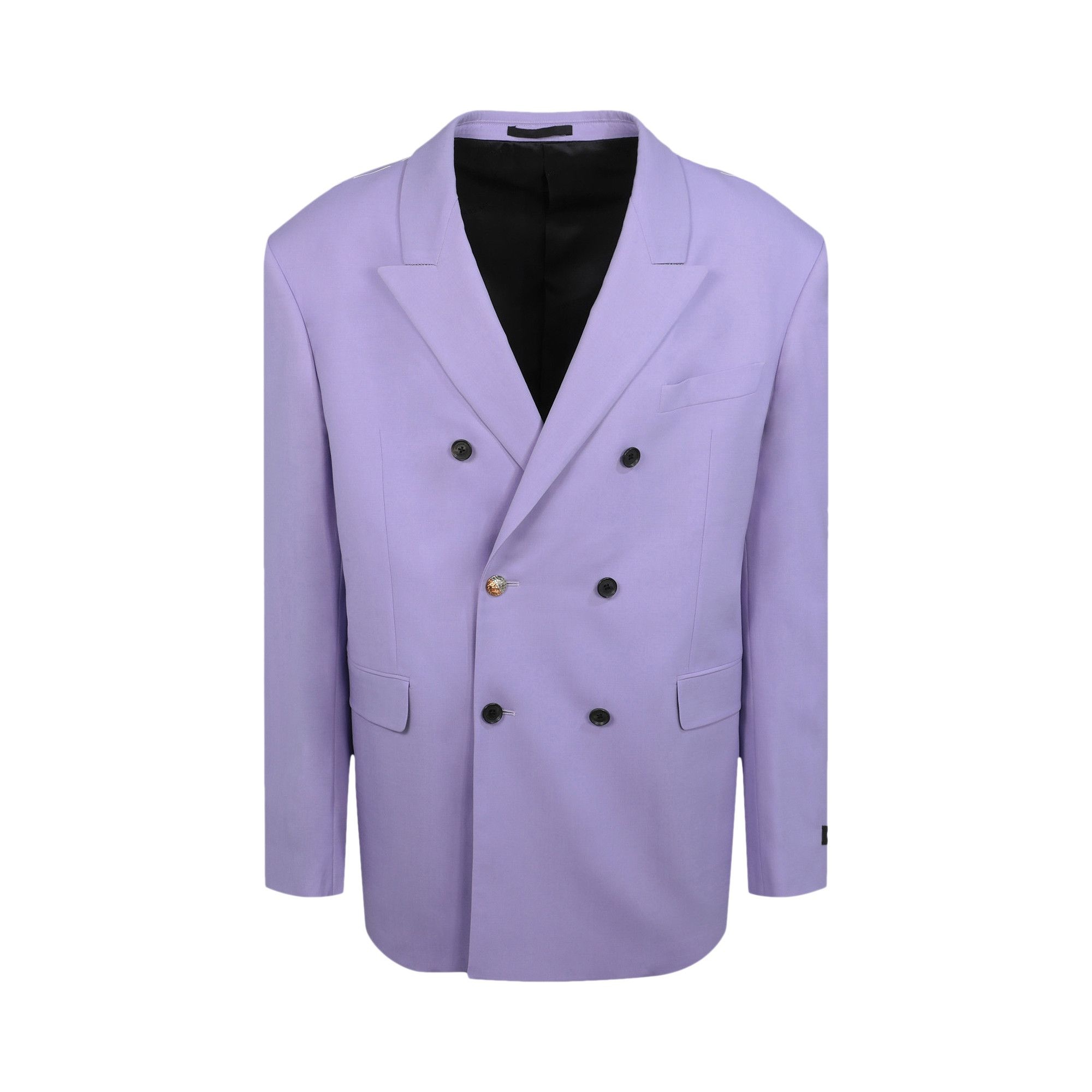 Versace Double Breasted Blazer 'Purple' - 1
