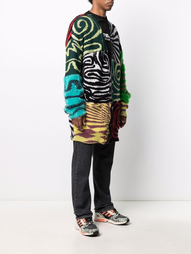 x Ed Curtis patchwork cardigan 4