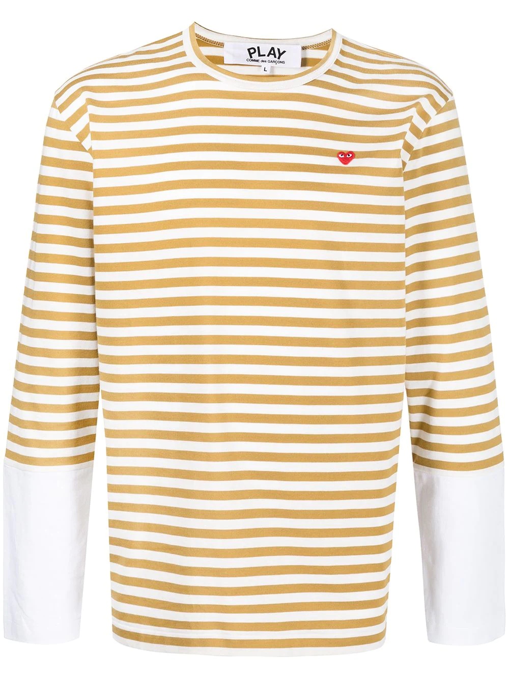 striped long-sleeve T-shirt - 1