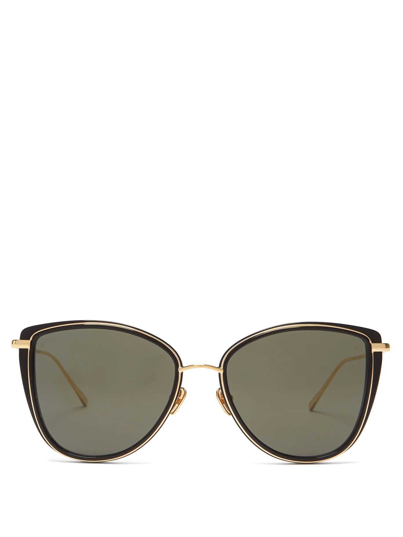 Liza butterfly-frame acetate sunglasses - 1