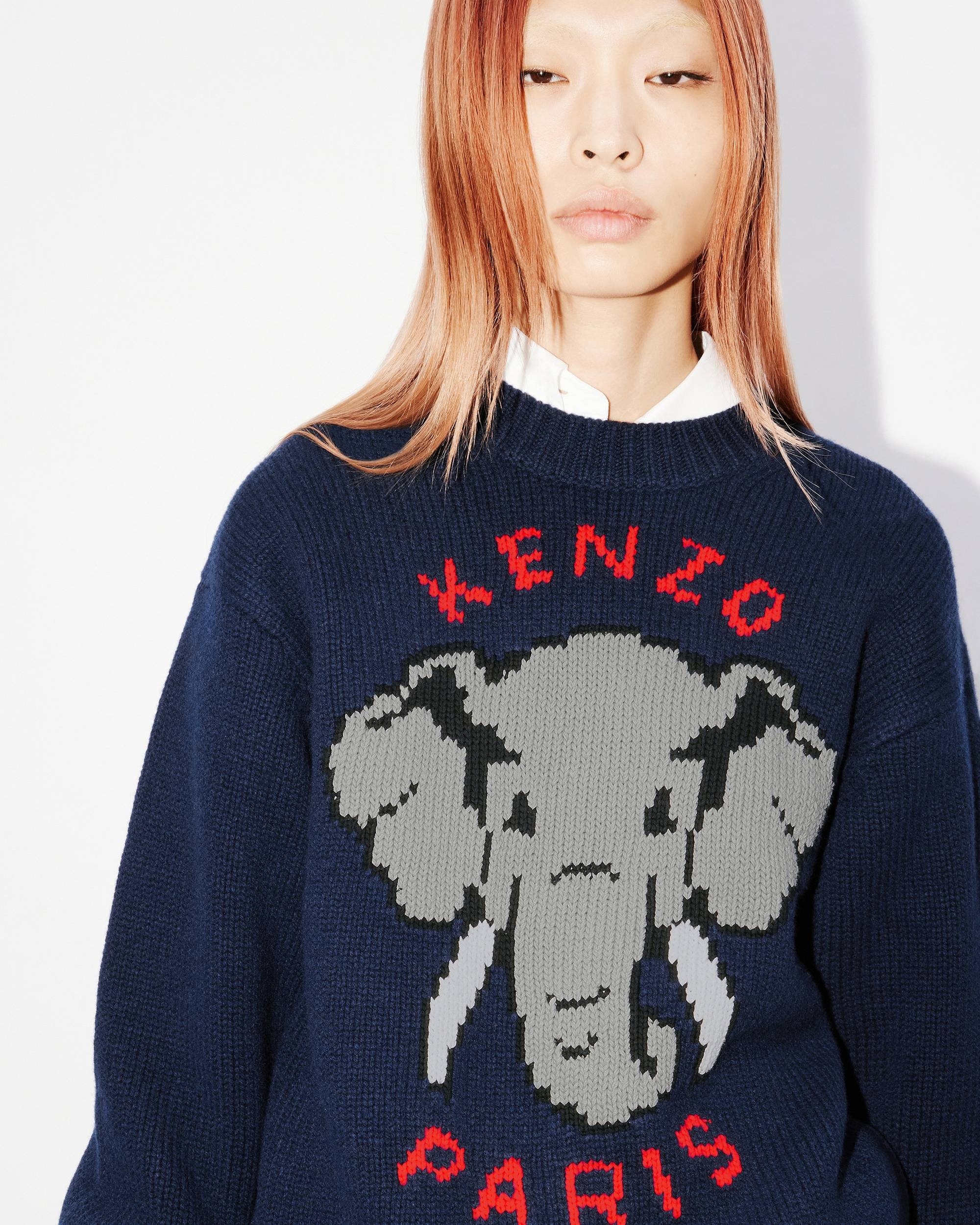 KENZO Elephant' wool jumper - 7