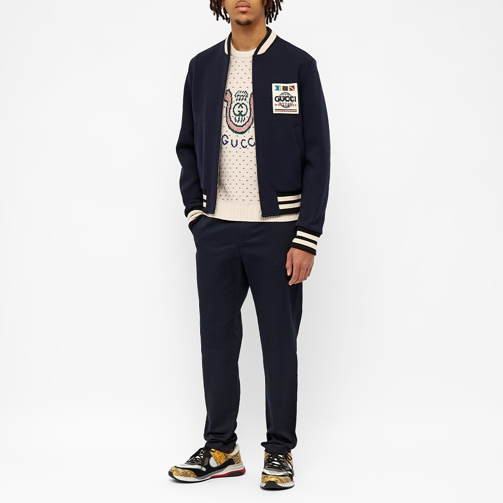 Gucci Nautical Logo Zip Bomber Jacket - 6