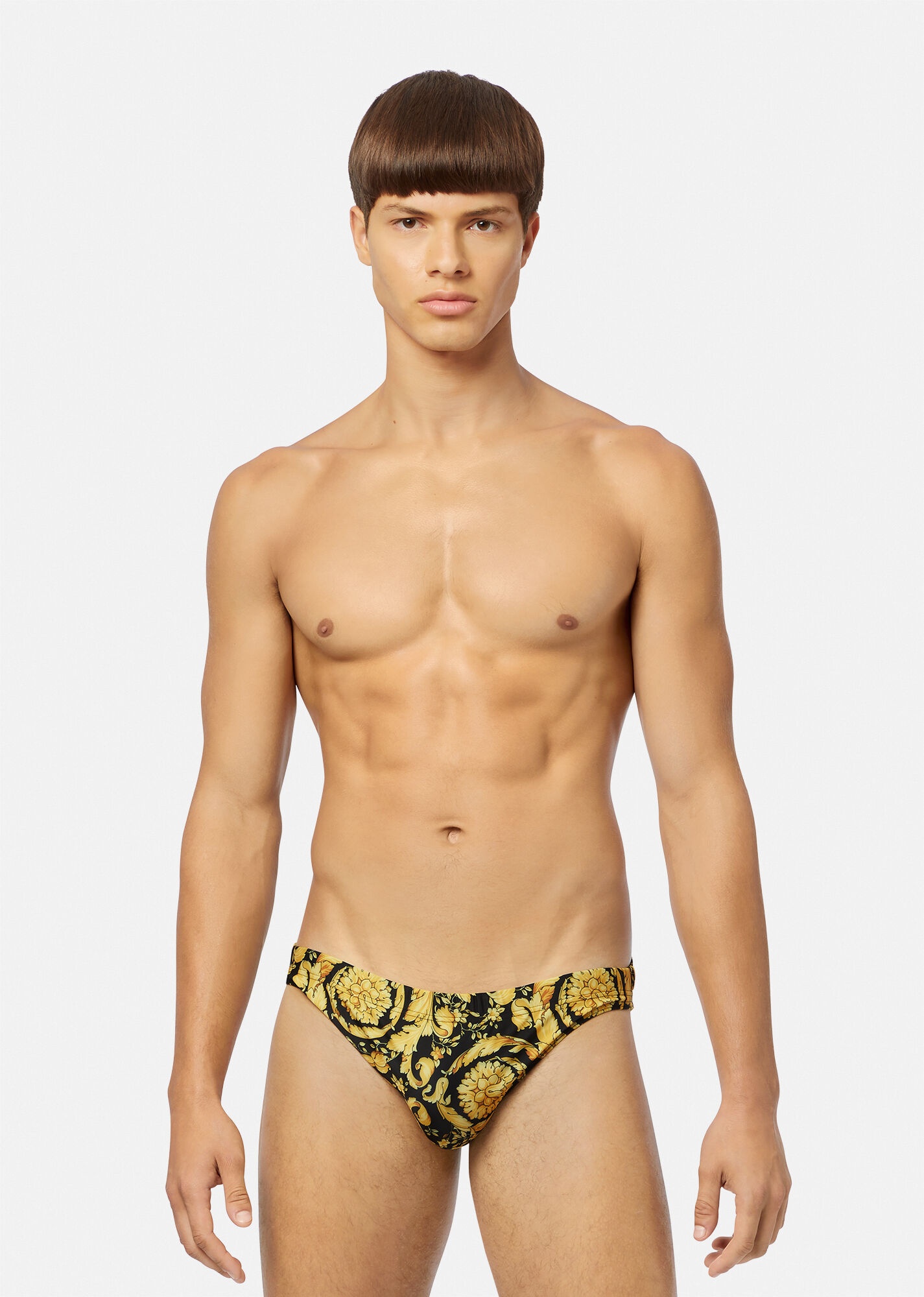 Barocco Print Swim Briefs - 2