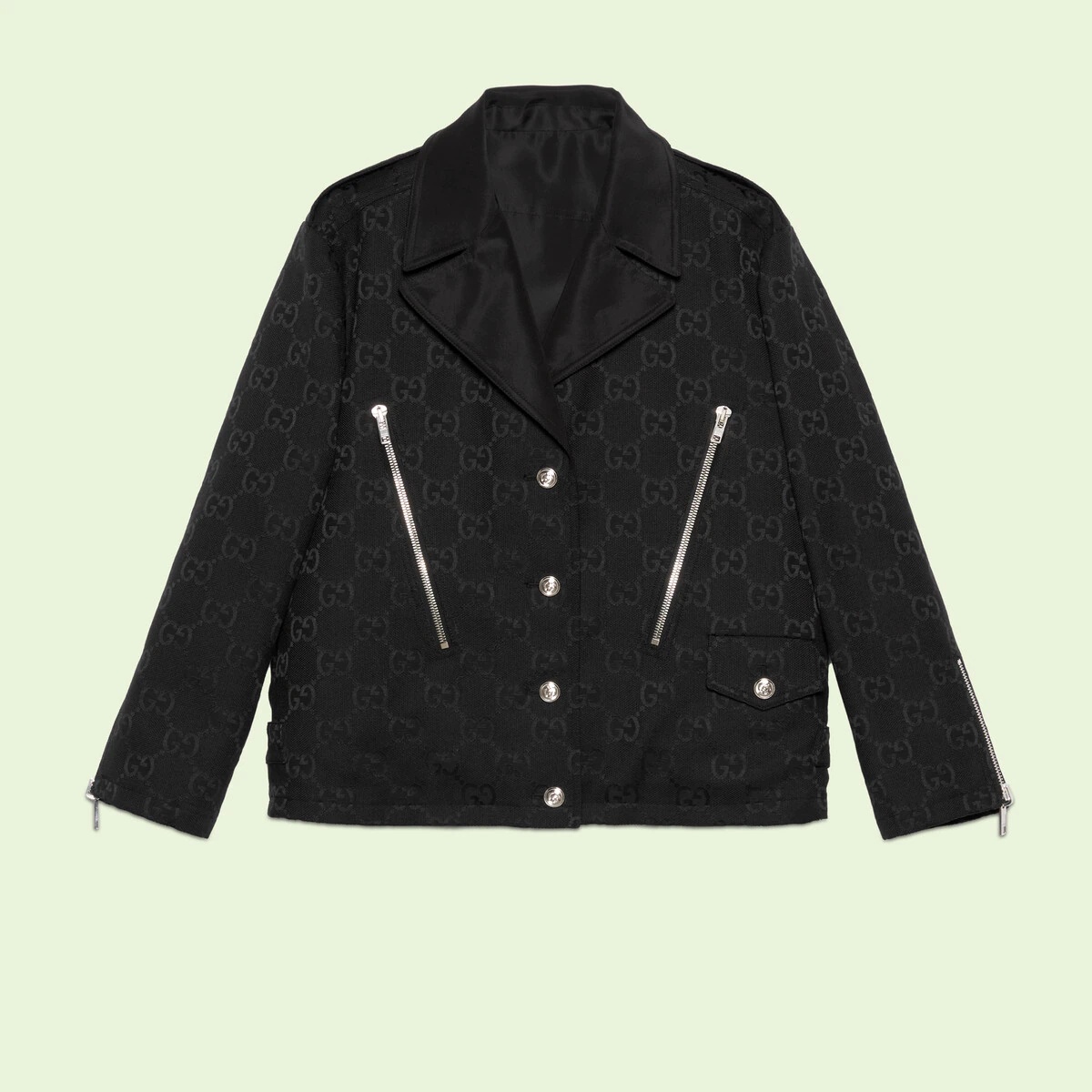 Reversible GG canvas jacket - 1