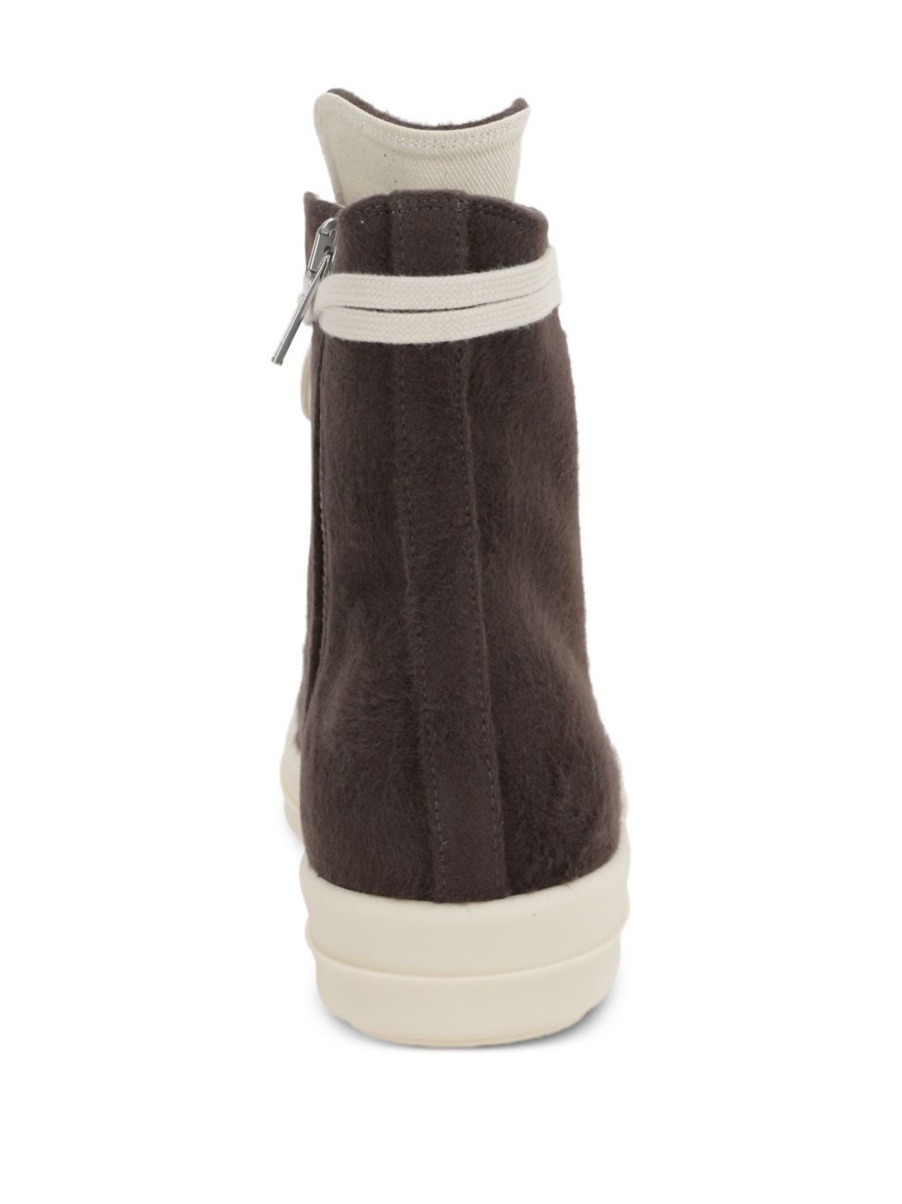 zip-fastening high-top sneakers - 3