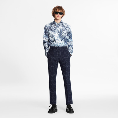 Louis Vuitton Tapestry Silk Long-Sleeved Shirt outlook