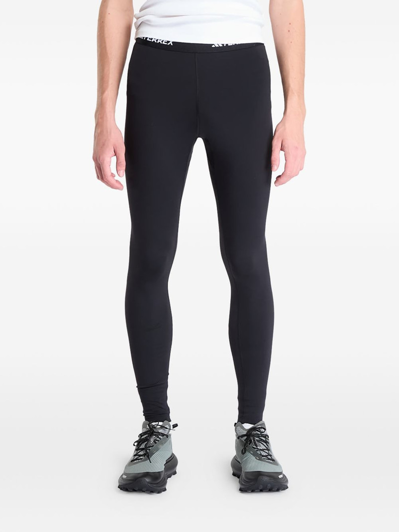 logo-waistband base layer leggings 1