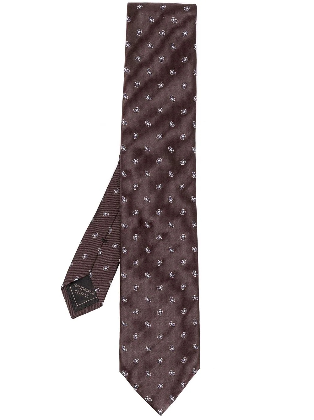 paisley-print tie - 1