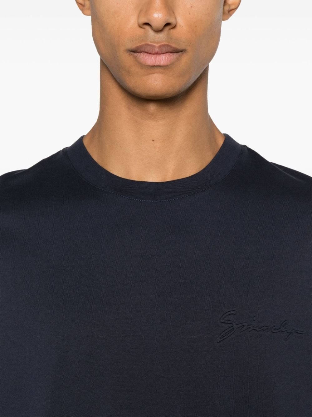 logo-embossed T-shirt - 5