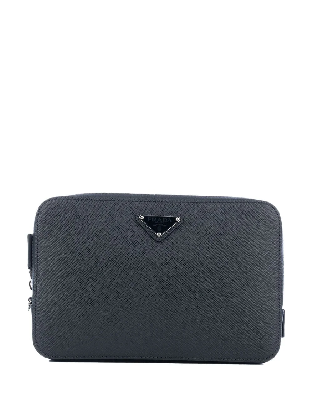 structured logo pouch - 1