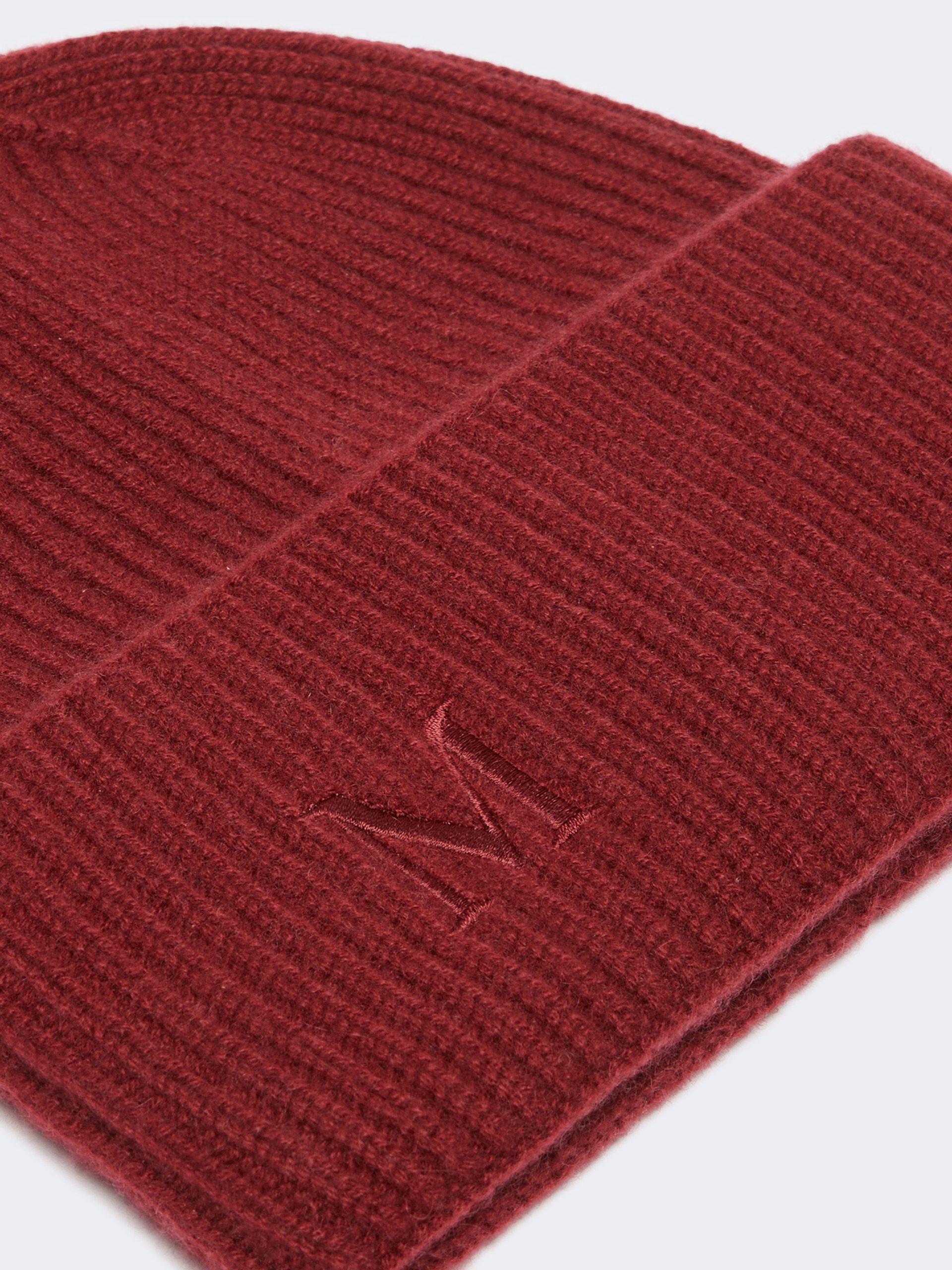 MMRETINA Rib-knit cashmere beanie hat - 3