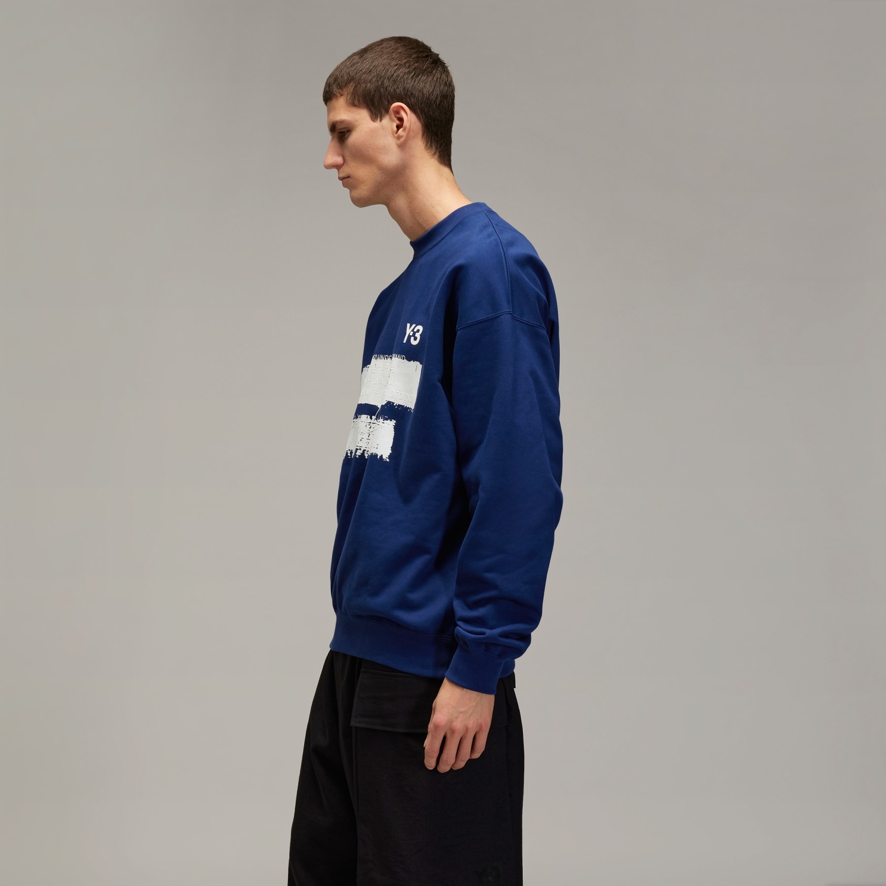 Y-3 Graphic Crew Sweater - 2