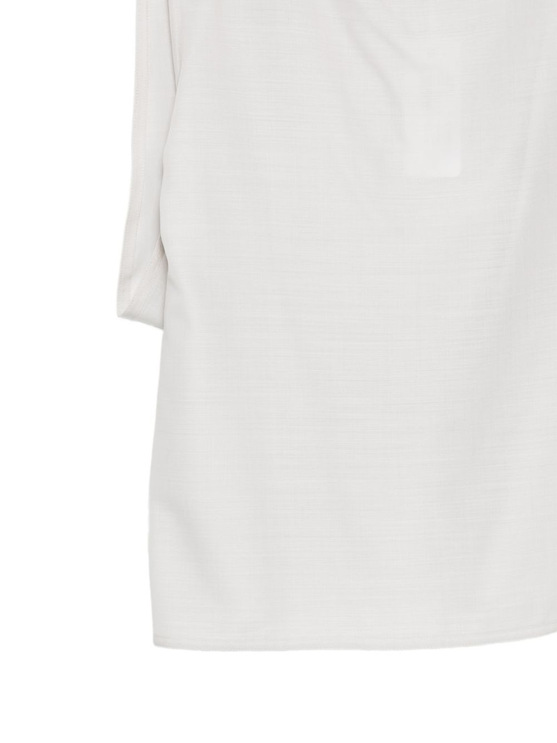 draped-detail blouse 3