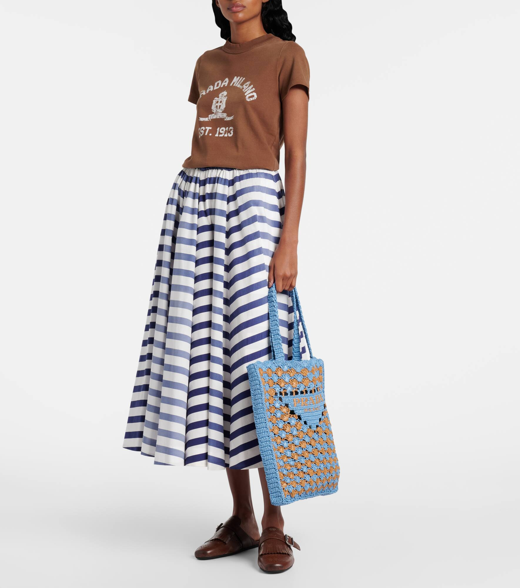 Logo crochet shopper - 5