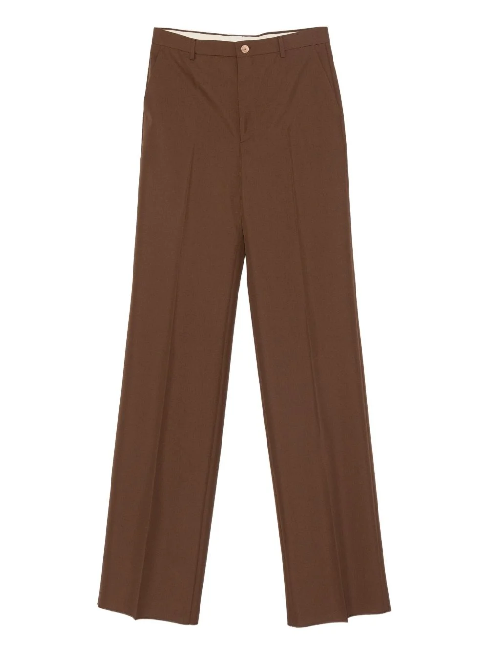 pressed-crease trousers - 1