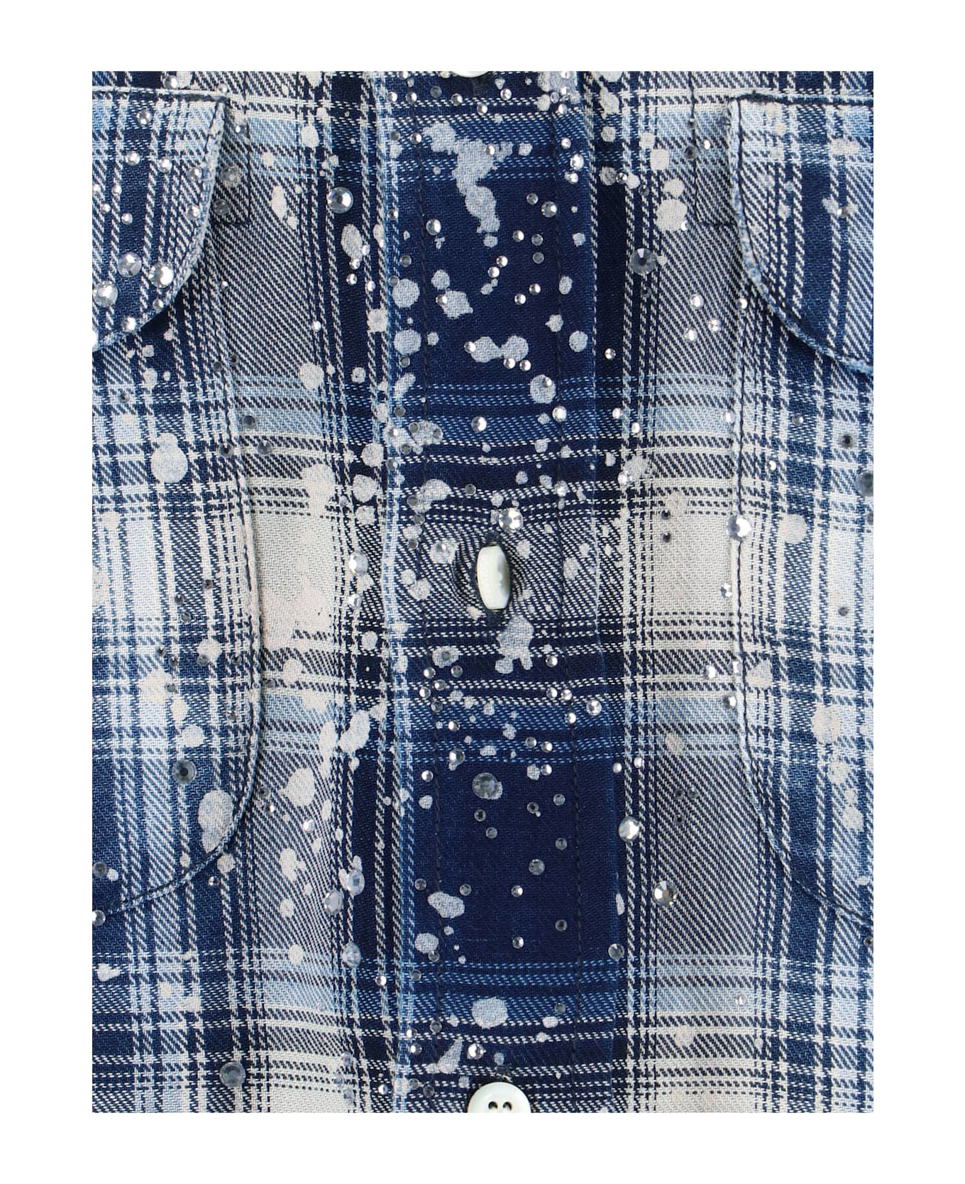 Vintage Shirt With Rhinestones - 5