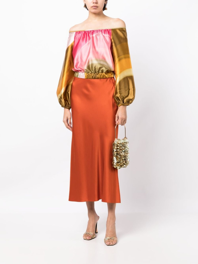 SILVIA TCHERASSI Dariella off-shoulder blouse outlook