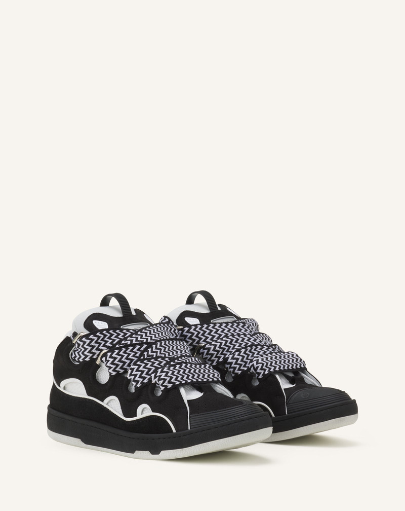 Lanvin CURB SNEAKERS IN LEATHER outlook