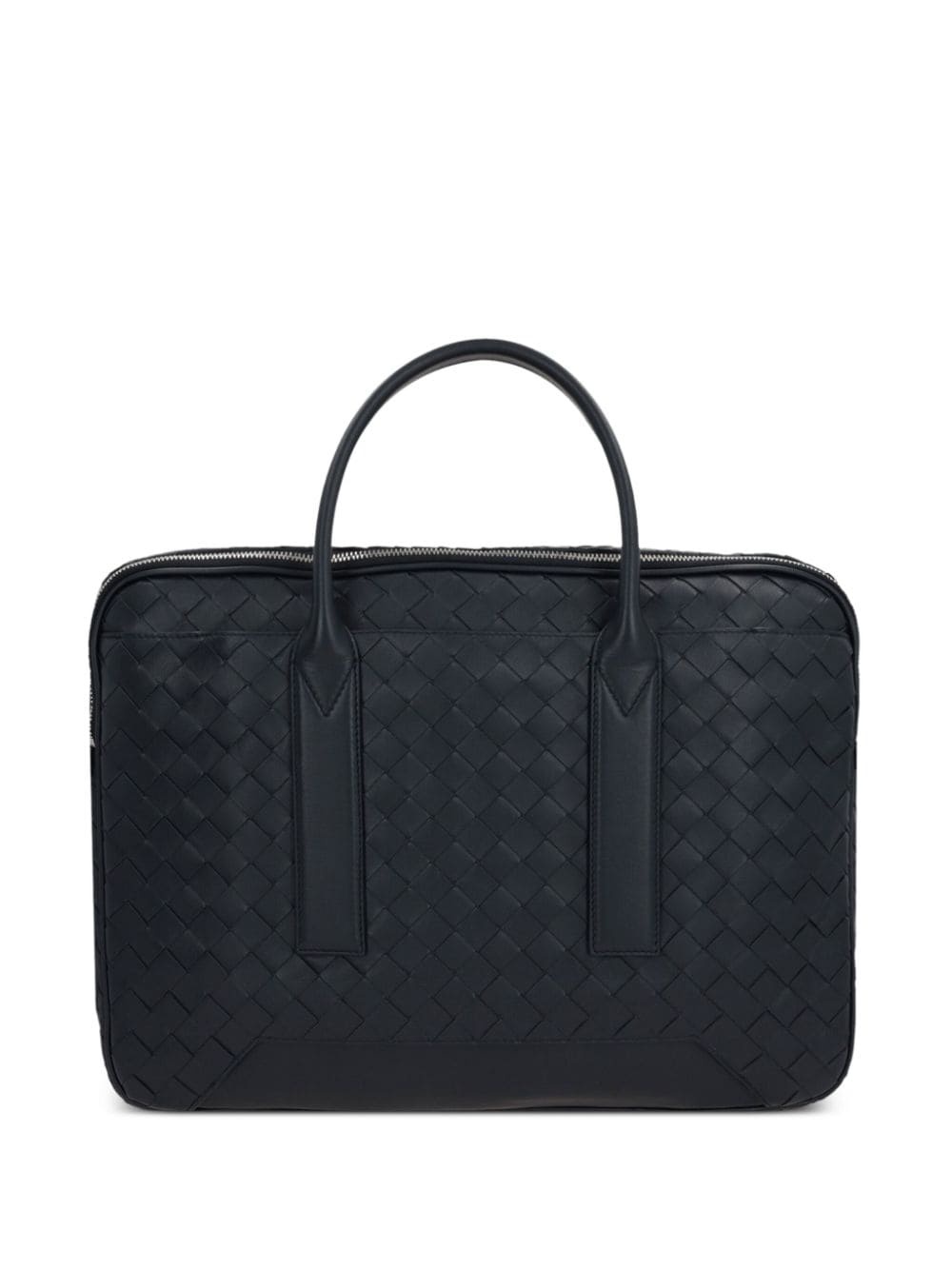 Intrecciato zipped two-way briefcase - 2