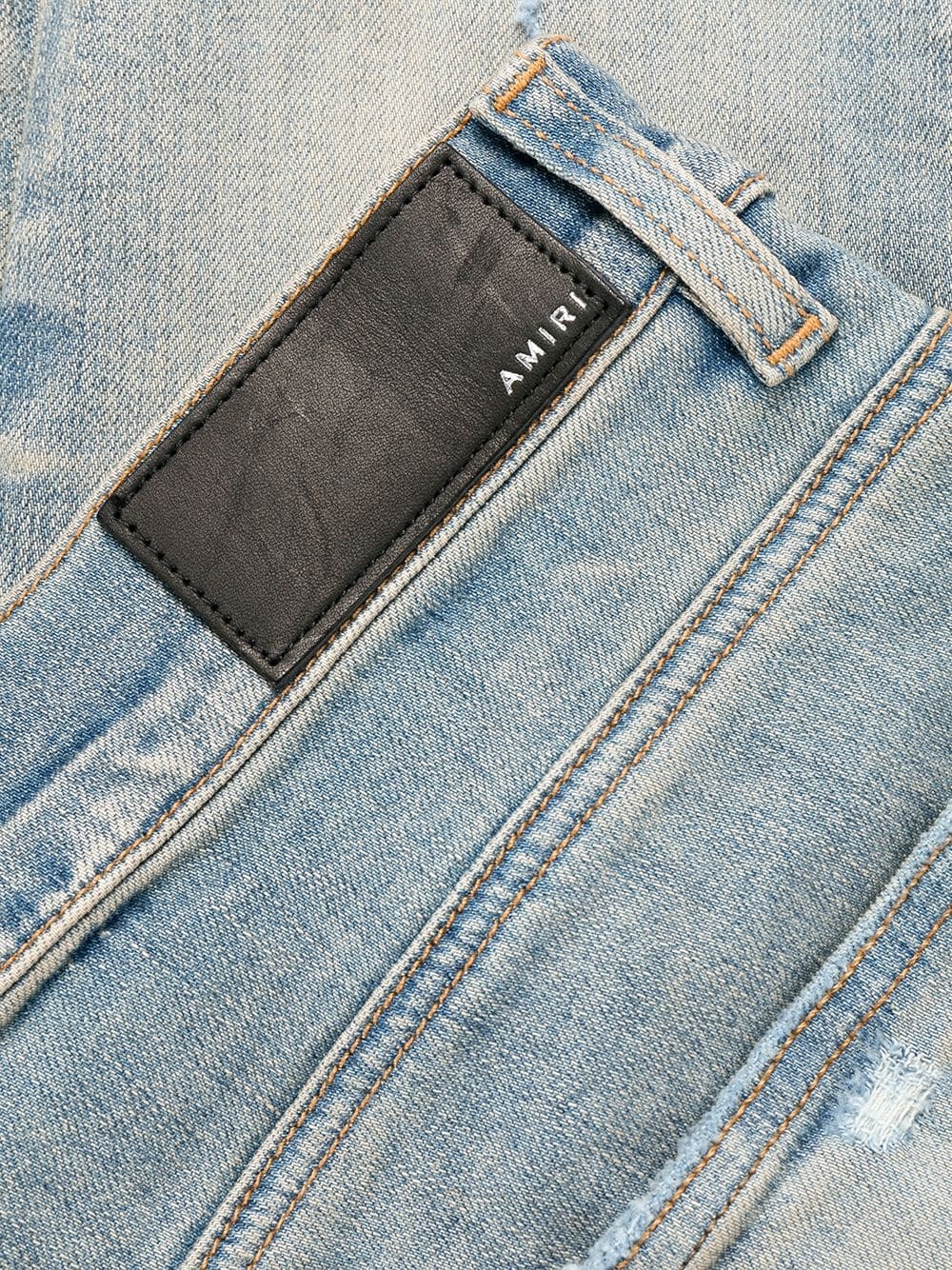 Ultra Suede denim jeans - 6