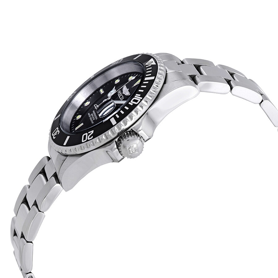 Invicta - Invicta Pro Diver Black Dial Stainless Steel 40 mm Men's Watch 26970 - 2