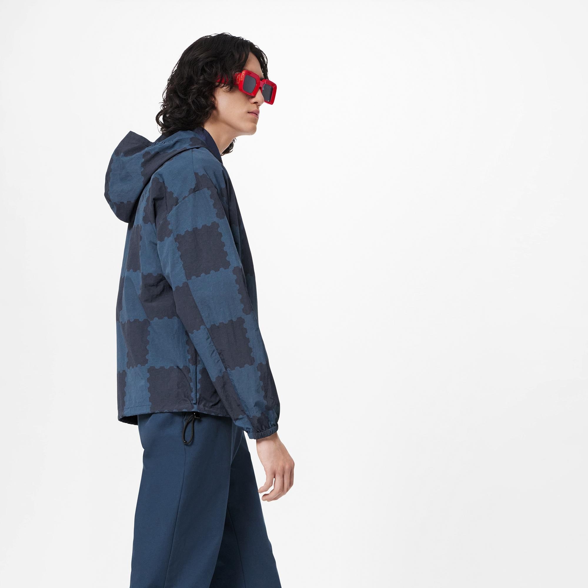Giant Damier Laces Windbreaker - 4