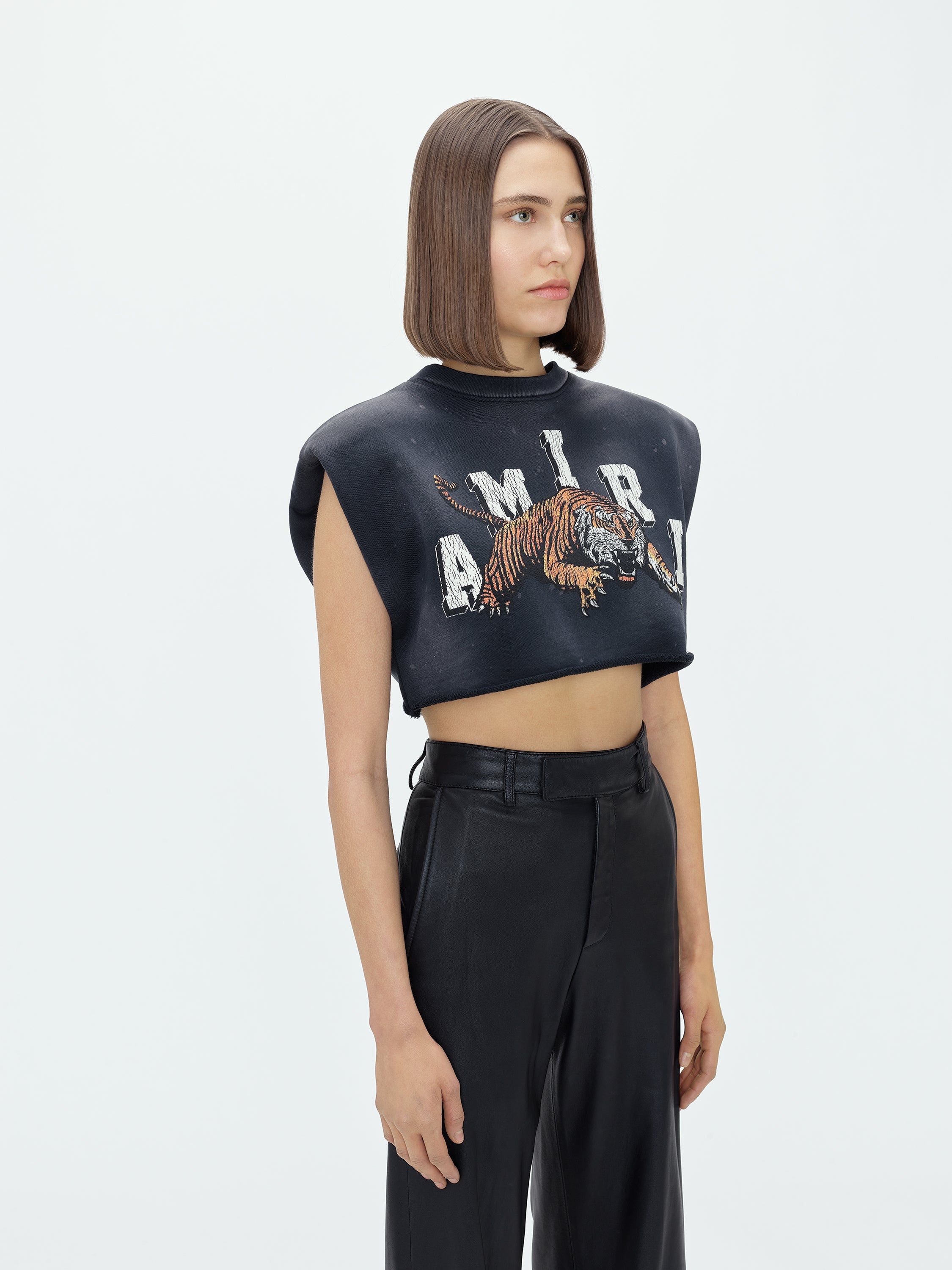 CROPPED TIGER TEE - 4