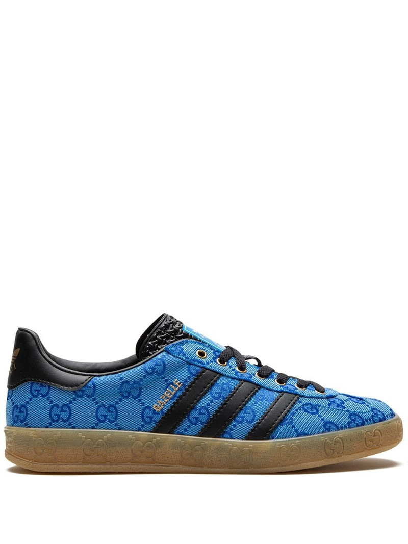 x Gucci Gazelle "GG Monogram - Blue" sneakers - 1