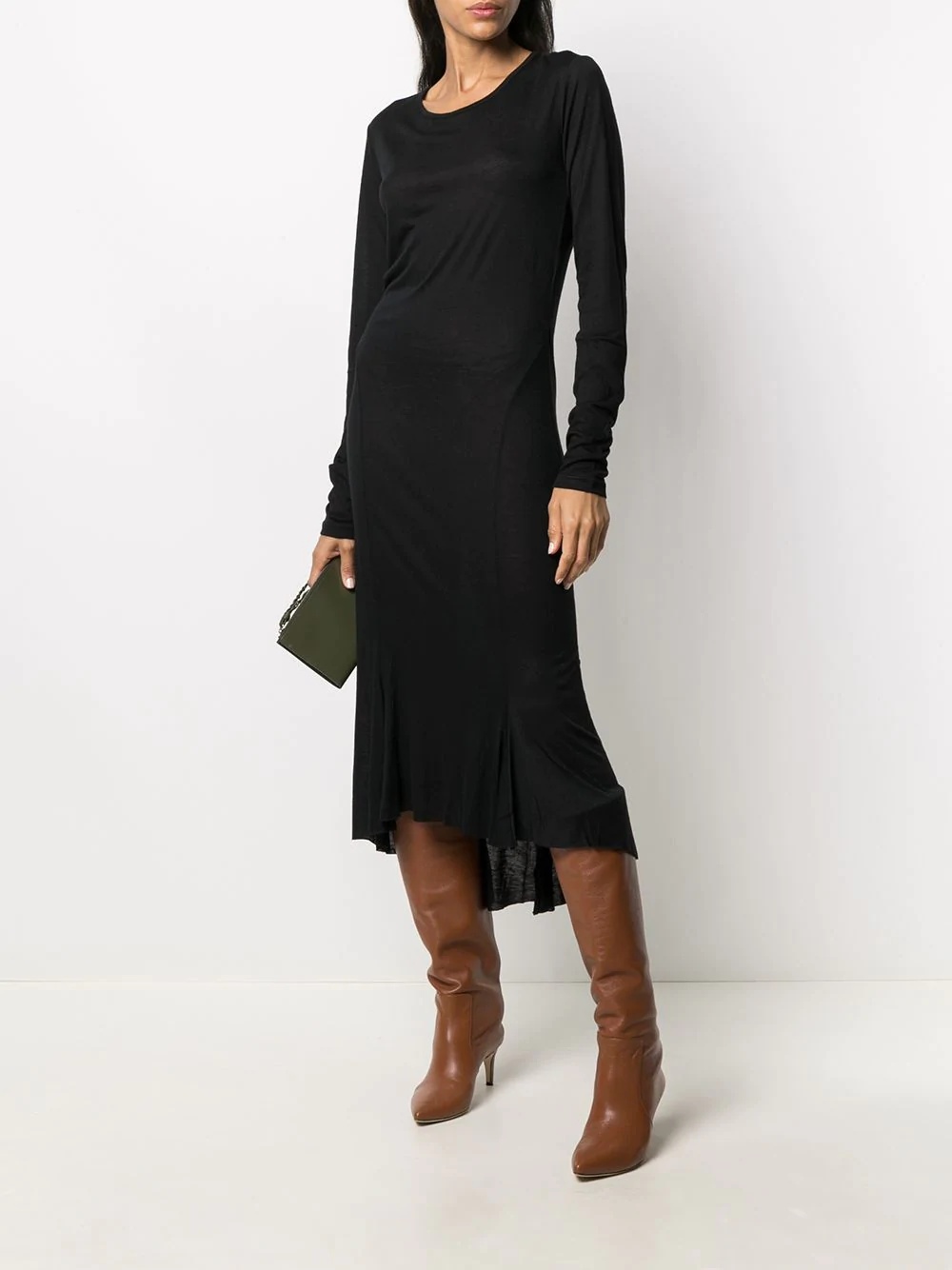 fine knit dress - 2