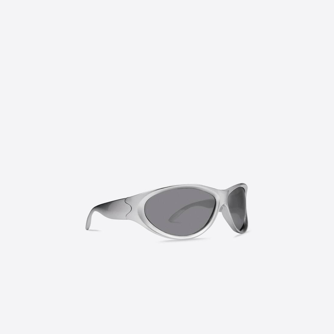 Swift Round Sunglasses in Silver - 3