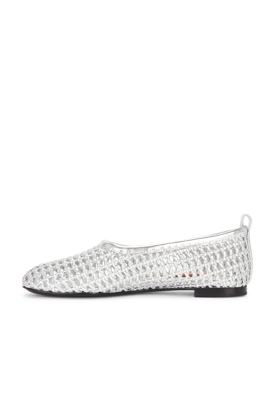 Chrome Woven Riad Flat - 5