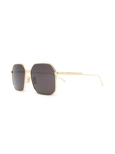 Bottega Veneta square-frame sunglasses outlook